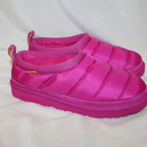 NIB UGG YOUTH 4 5‎ WOMEN'S 5.5-6 6.5-7 PUFFER TASMAN FUSCHIA PIInk - Picture 3 of 7